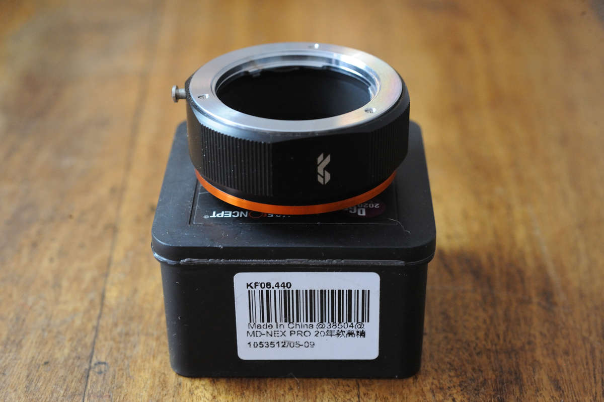 K&F NEX Adapter for Minolta MD-Mount Lenses