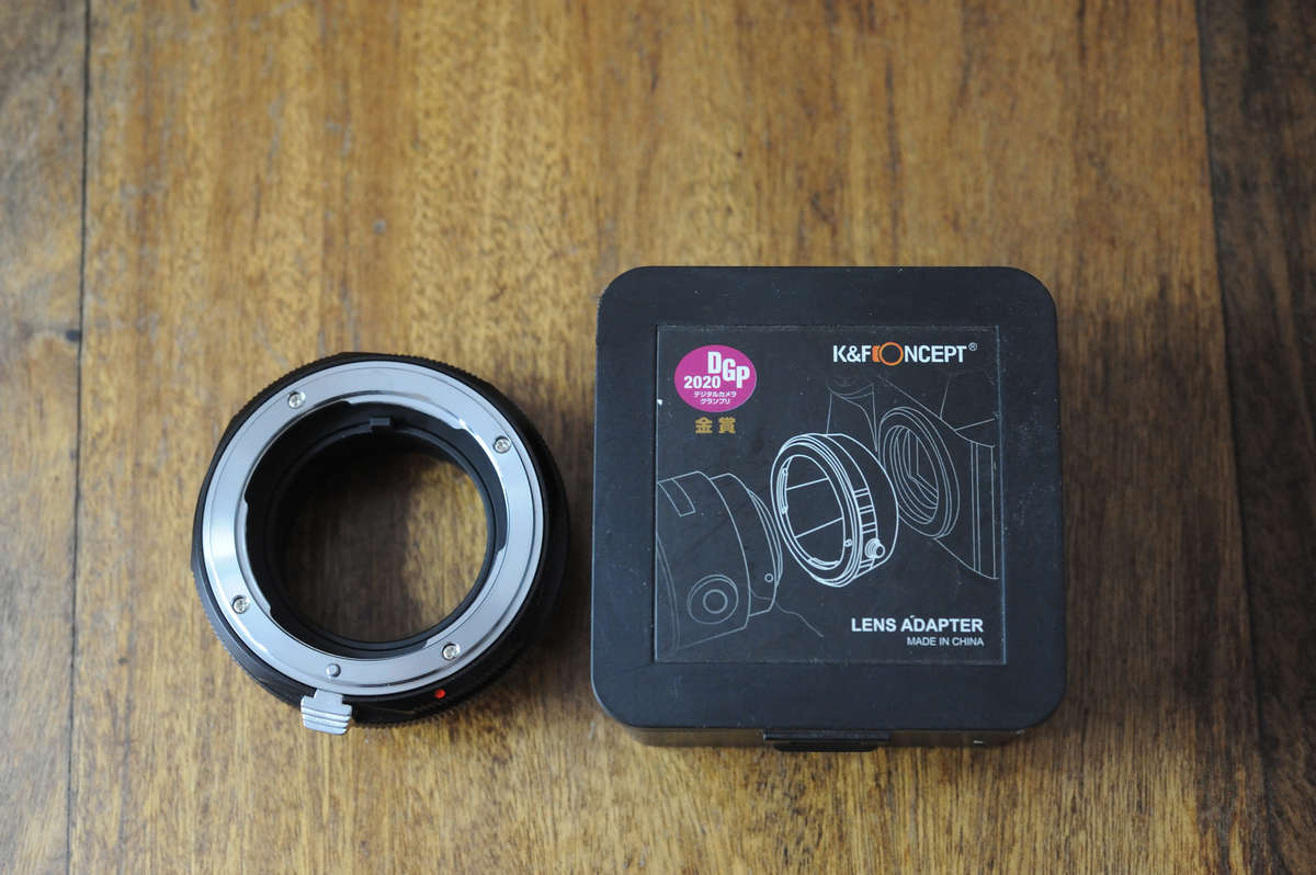 K&F NEX Adapter for Nikon F-Mount Lenses including Nikon 'G' Lenses