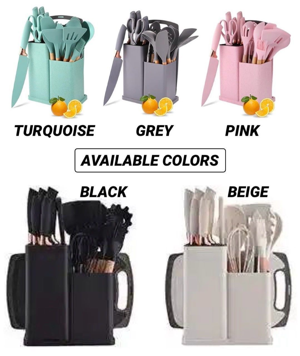 19 Piece Utensil Set