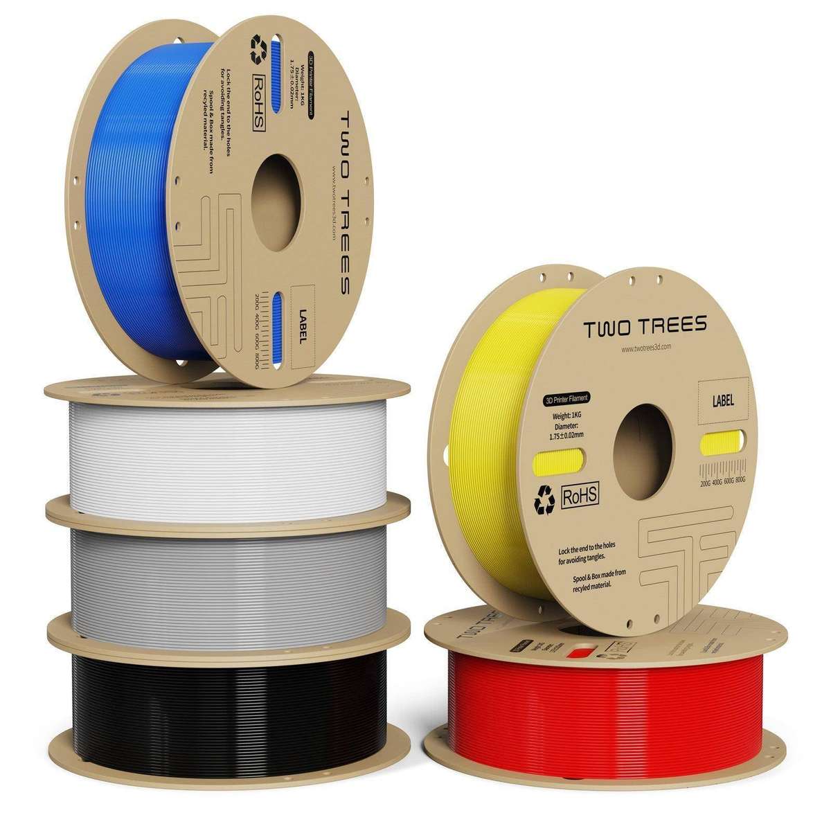 Two trees 3D Printer PLA Filament 1.75mm 1KG