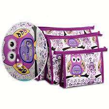 3Piece Owl Bag Set