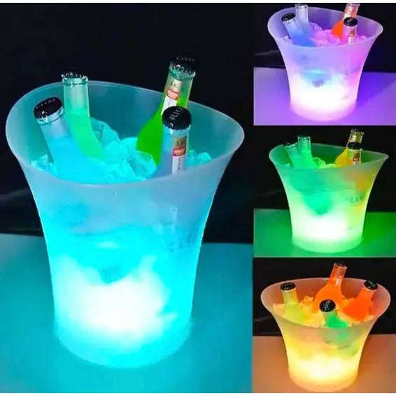 7L LED Ice Bucket with Bluetooth Speaker