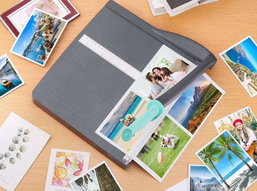 A4 Paper Trimmer 12 inch Paper Cutter Guillotine 16 Sheets Capacity