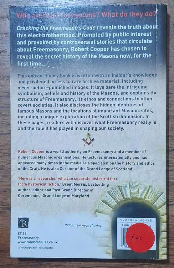 Cracking the Freemason's Code - Robert LD Cooper