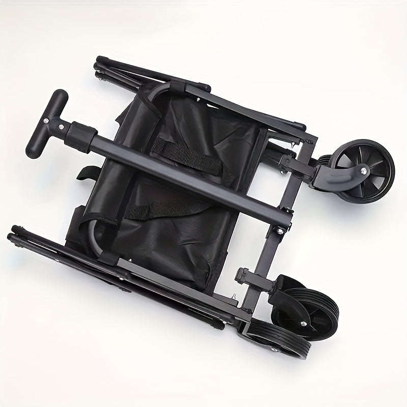 Versatile Heavy Duty Folding Cart - Great For The Beach, Boat, Pets, Groceries And Camping | Easy To