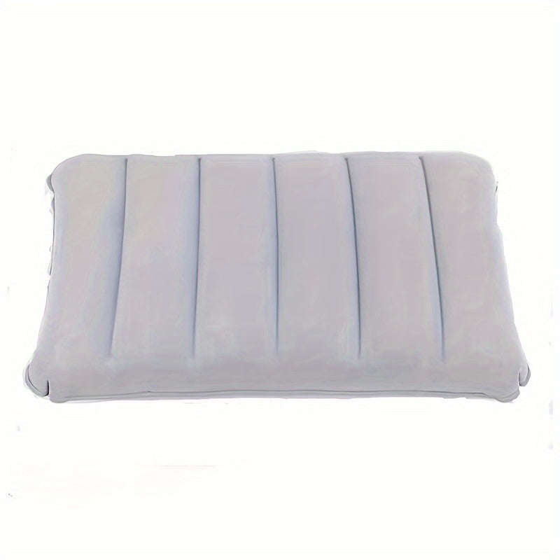 Compact Portable Inflatable Pillow 18.75x11.75 Inches - Soft, Foldable Design For Travel And Home Us