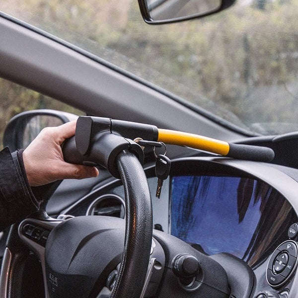 Armored Rod Steering Wheel Lock
