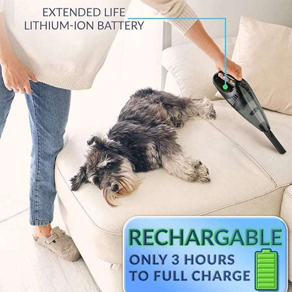 Rechargeable 3000Mah Vacuum Cleaner