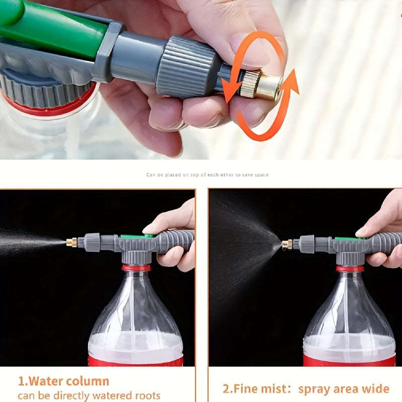 Manual High Pressure Hand Pump Sprayer With Adjustable Nozzle To Kill Mosquitoes, Can Be Used For Ga