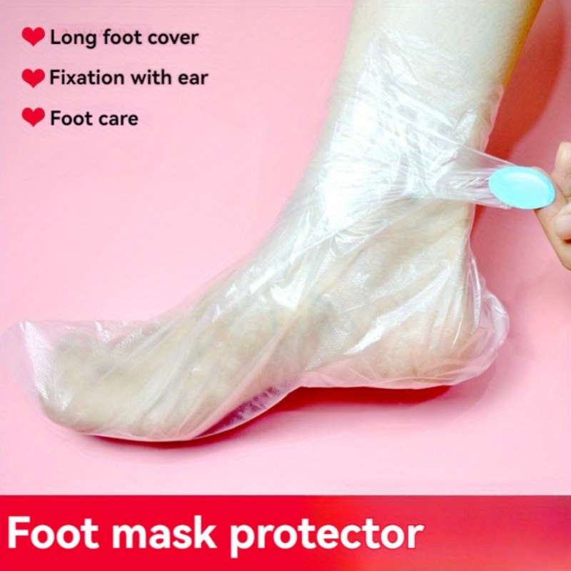 100pcs Moisturizing Solution With Disposable Foot  Mask