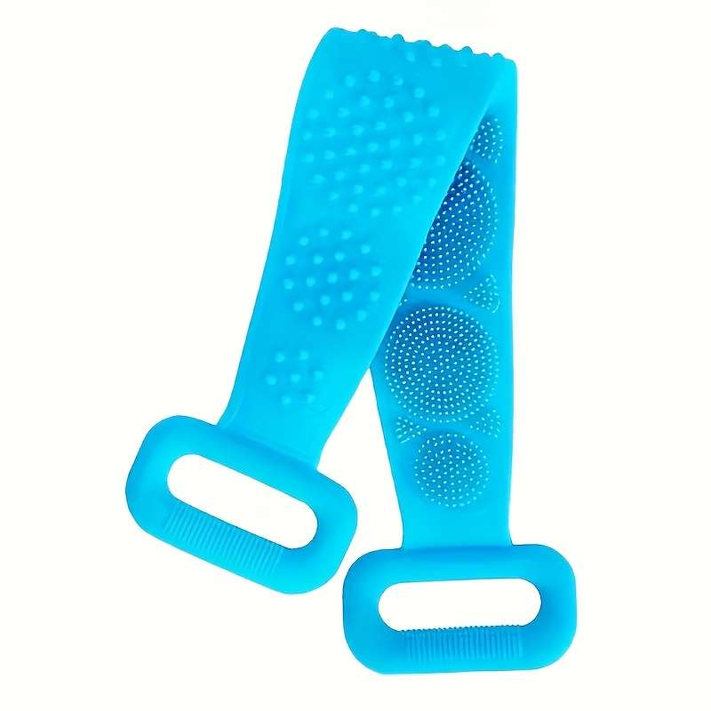 1pc Silicone Body Scrubber Bath Brush