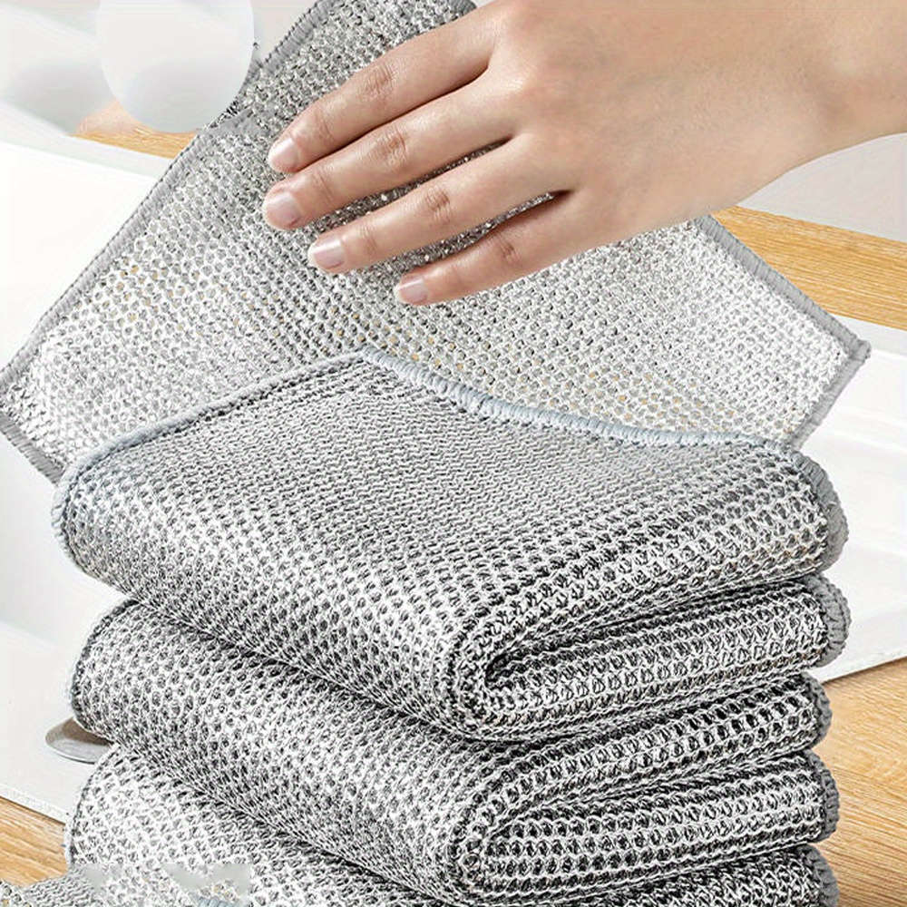 Pack Of 10pcs Multi-Functional Non-Stick Easy To Clean Rags