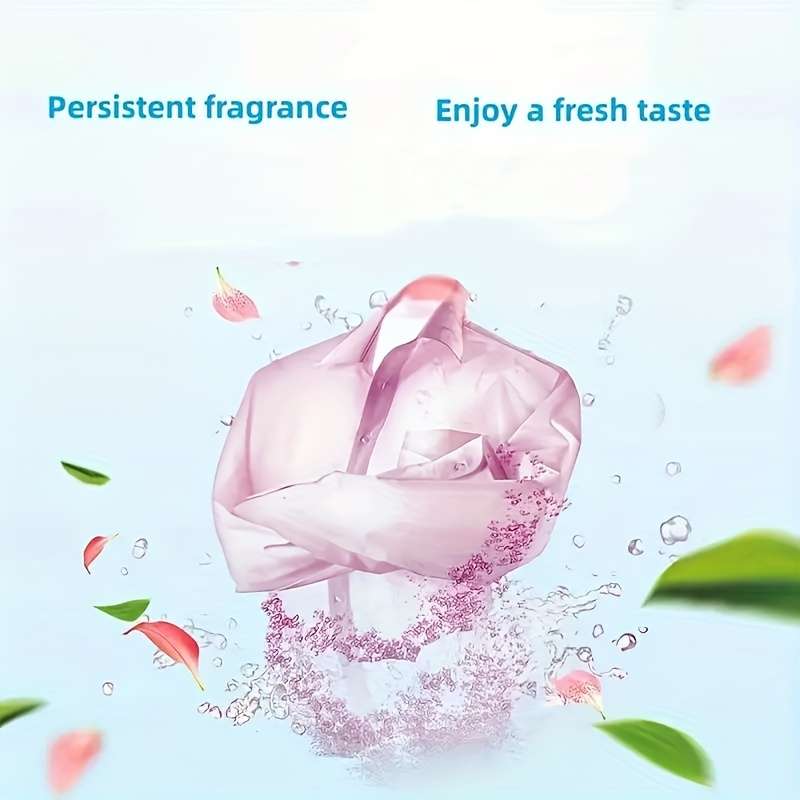 30pcs Pink Laundry Sheets - Long-Lasting Scent