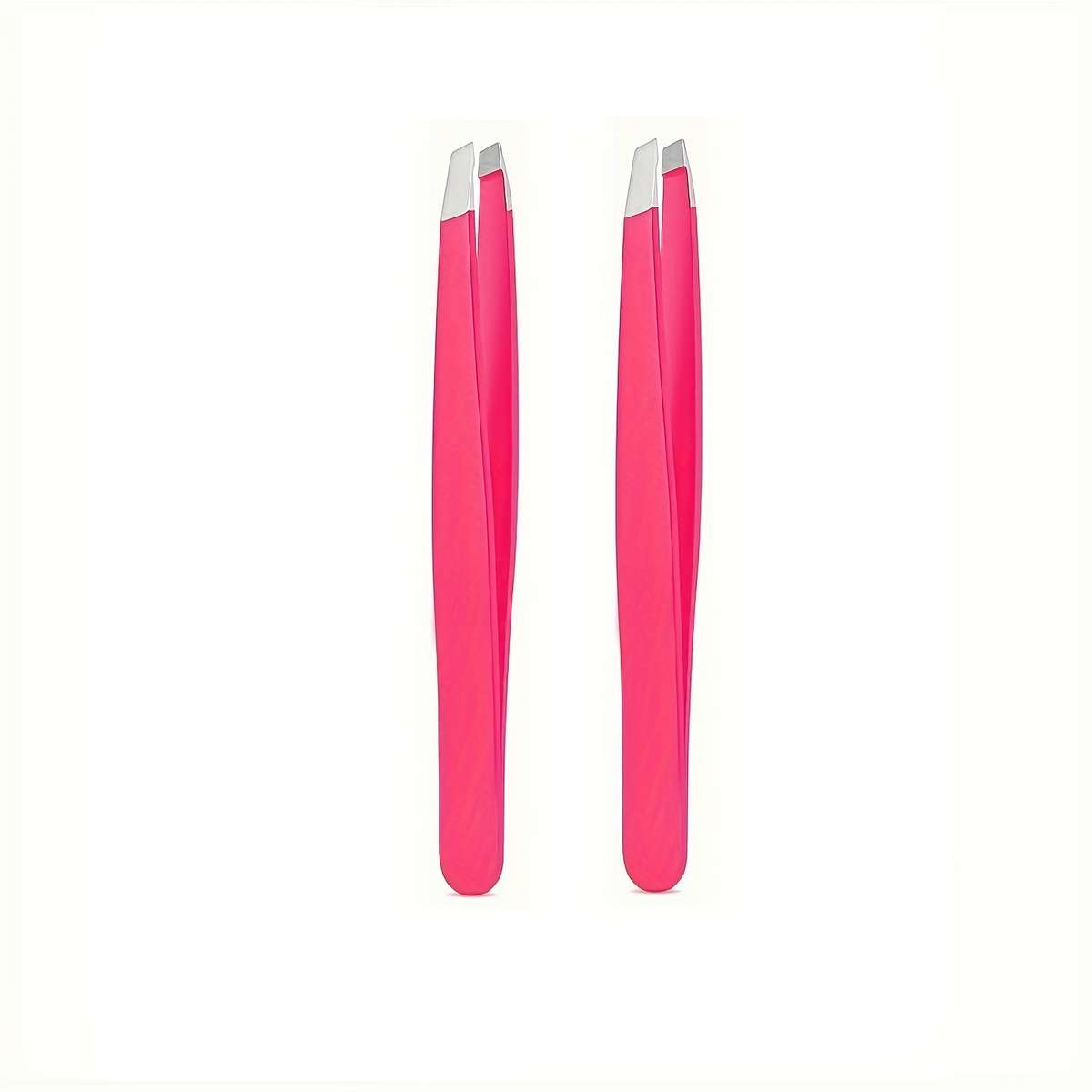 1X And 7X Magnification Makeup Mirror And Hair Removal Tweezers 2pcs Set