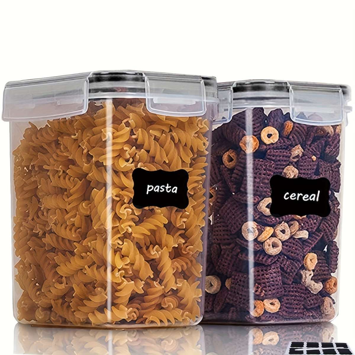 2/6pcs Storage Containers, Multipurpose Airtight Food Storage Containers With Lid
