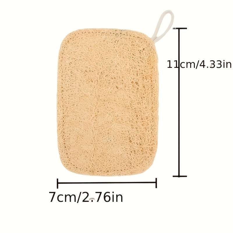 5pcs Natural Loofah Exfoliating Sponges