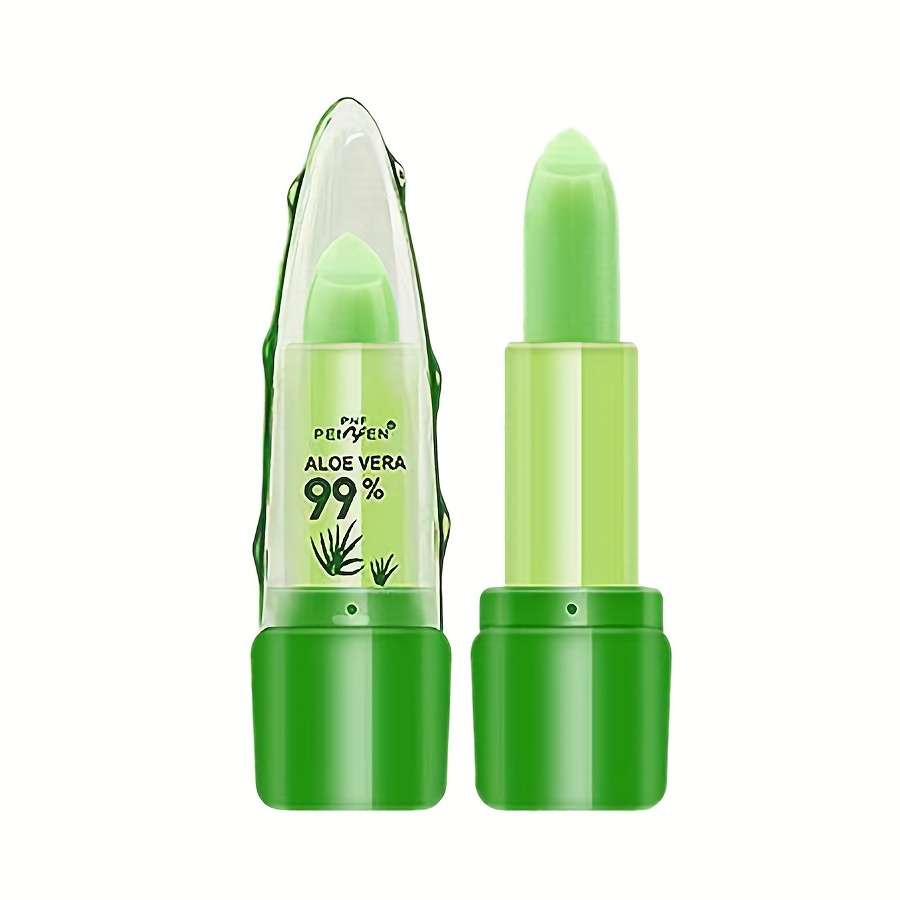 Aloe Vera Lip Balm, Magic Temperature Color Change Lipstick