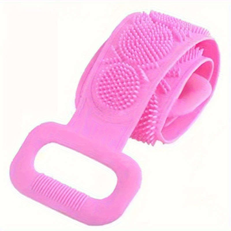 1pc Silicone Body Scrubber Bath Brush