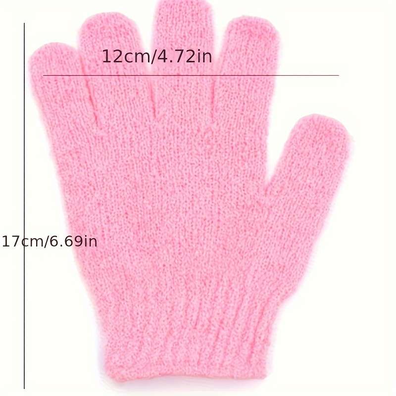 5pcs Exfoliating Gloves For Men & Women - Spa-Quality