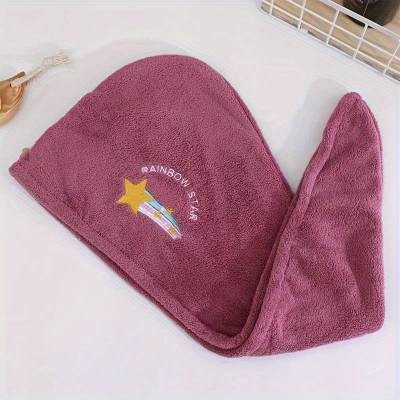 Ultra-Soft Microfiber Hair Towel Wrap - Quick Dry, Super Absorbent