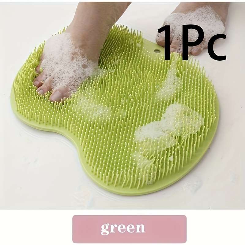 Lazy Spa Bath Brush With Deep Back & Foot Massage - Non-Slip