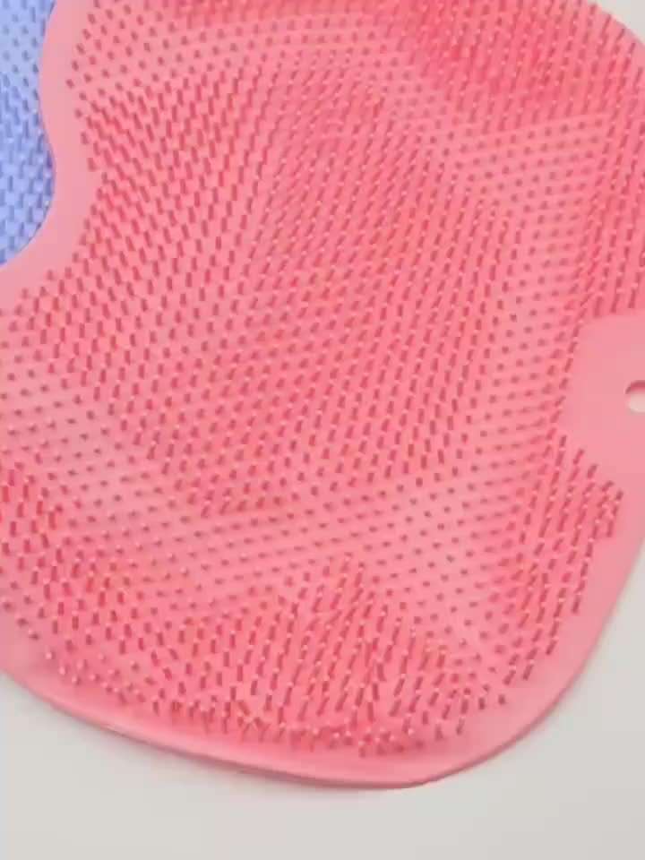 Lazy Spa Bath Brush With Deep Back & Foot Massage - Non-Slip