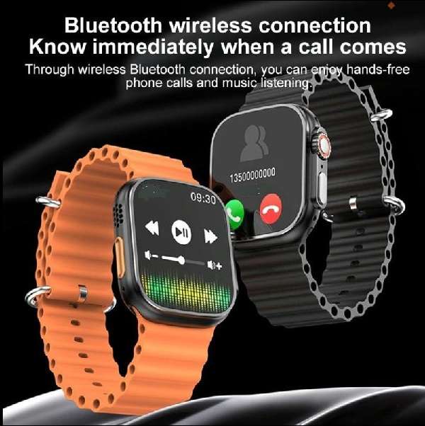 2.01 Infinity Display 7 In 1 Strap Smart WatchOne watch with multiple straps