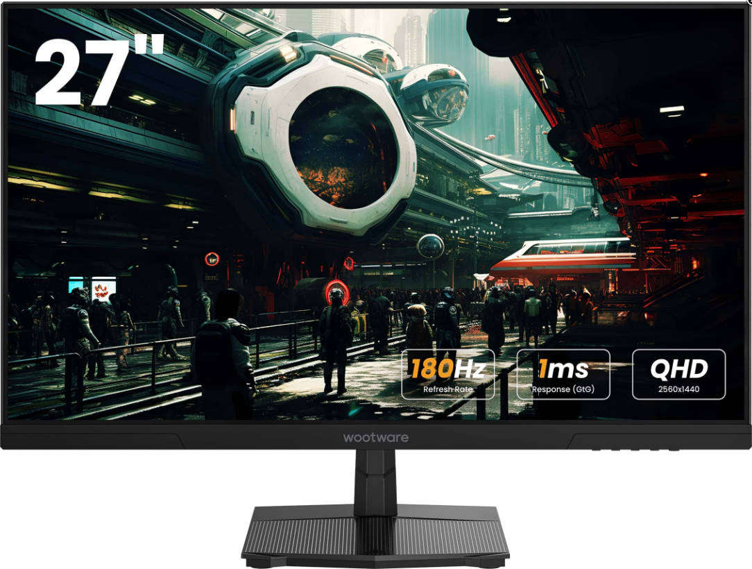 27" WQHD 1440P 180HZ Monitor