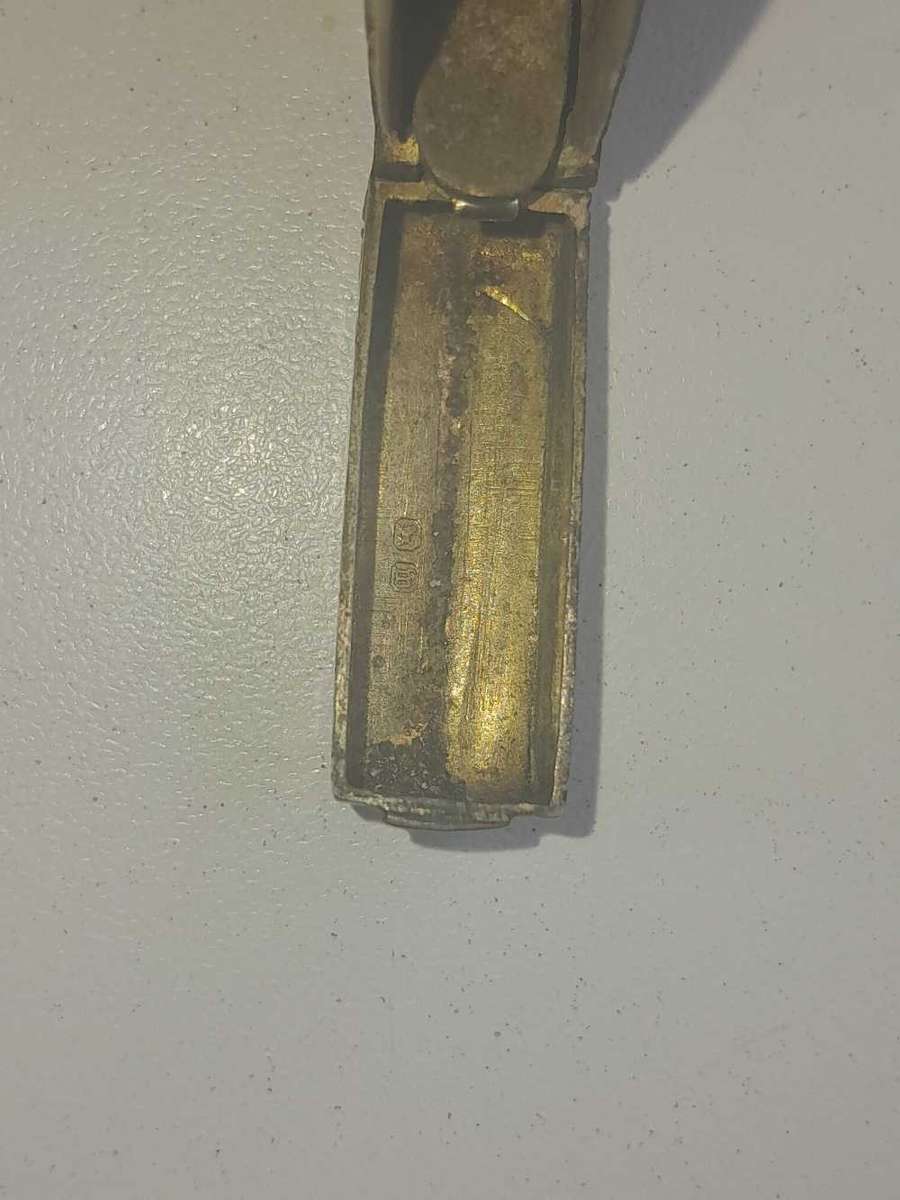 VIintage Sliver match box