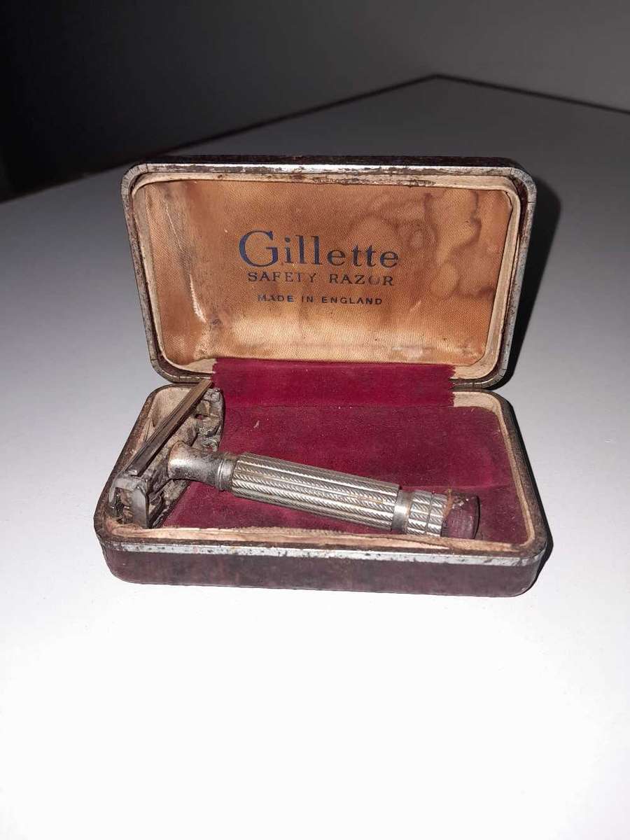 Vintage Gillette safety razor