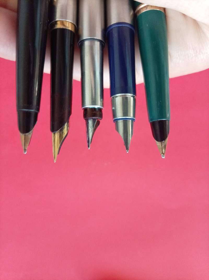 Vintage parker pens X5