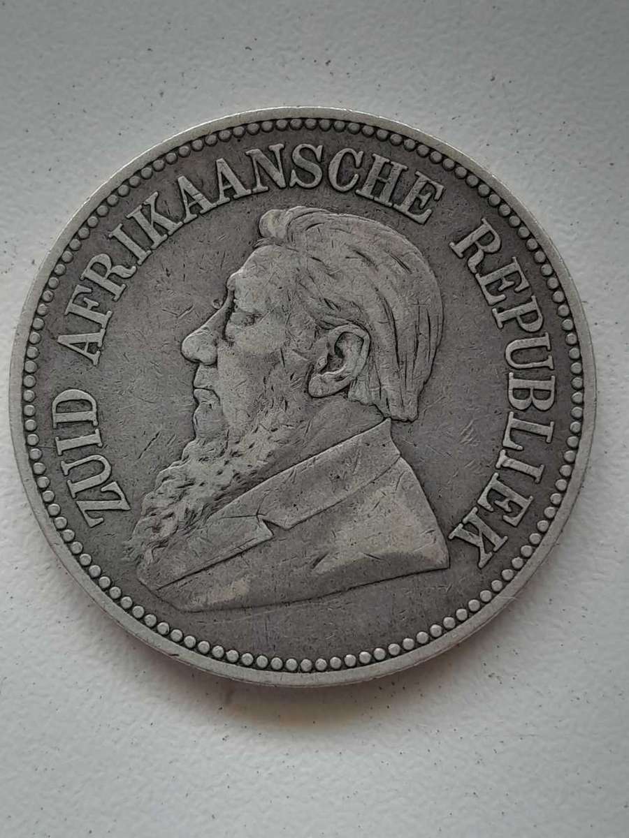 Paul Kruger 1894 2 1/2 Shillings