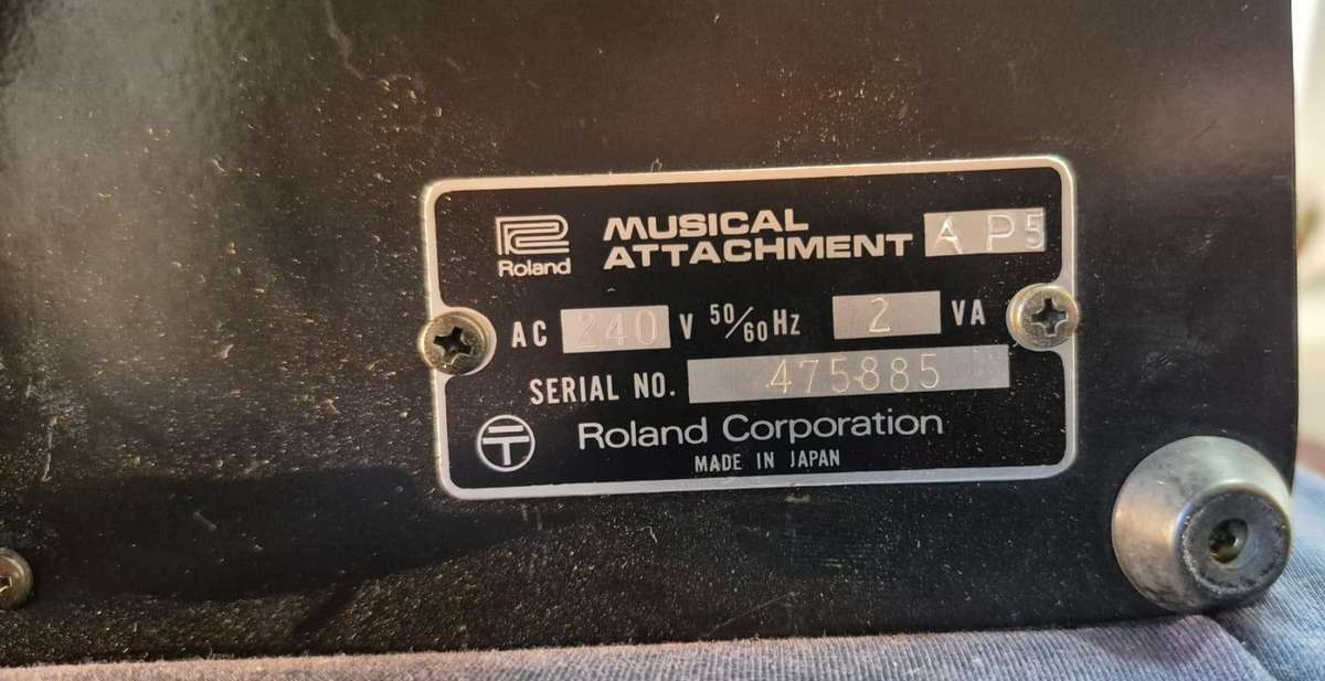 Roland Phase Five Guitar Pedal Effects AP5