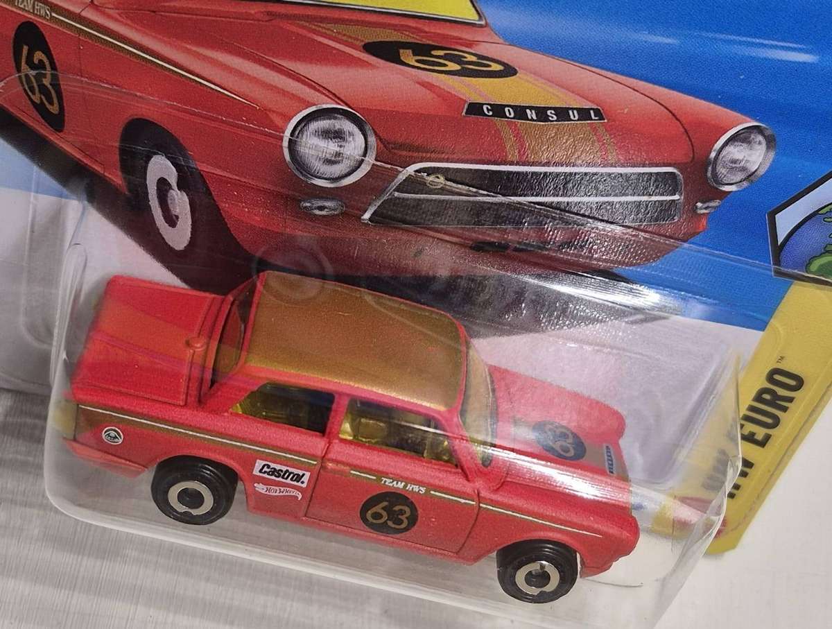 Hot Wheels Lotus Cortina Red