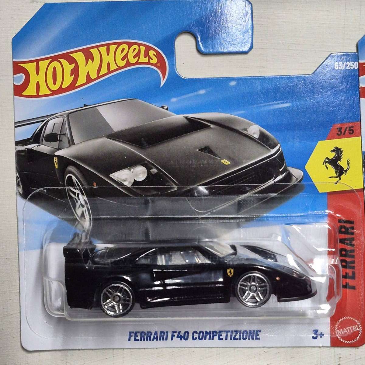 Hot Wheels Ferrari F40 Competizione Black