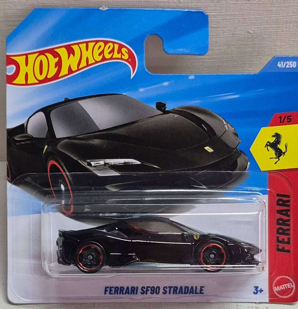 Hot Wheels Ferrari SF90 Stradale Black