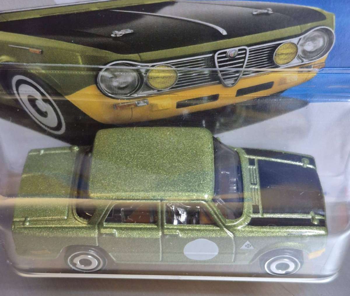 Hot Wheels Alfa Romeo Guilia TI Super Green