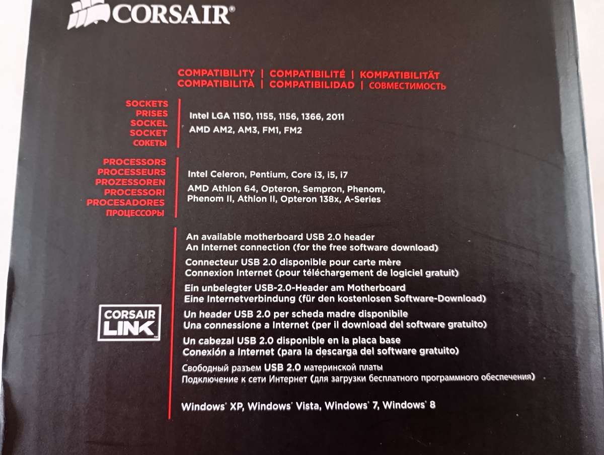 Corsair H100i GTX Liquid CPU Cooler