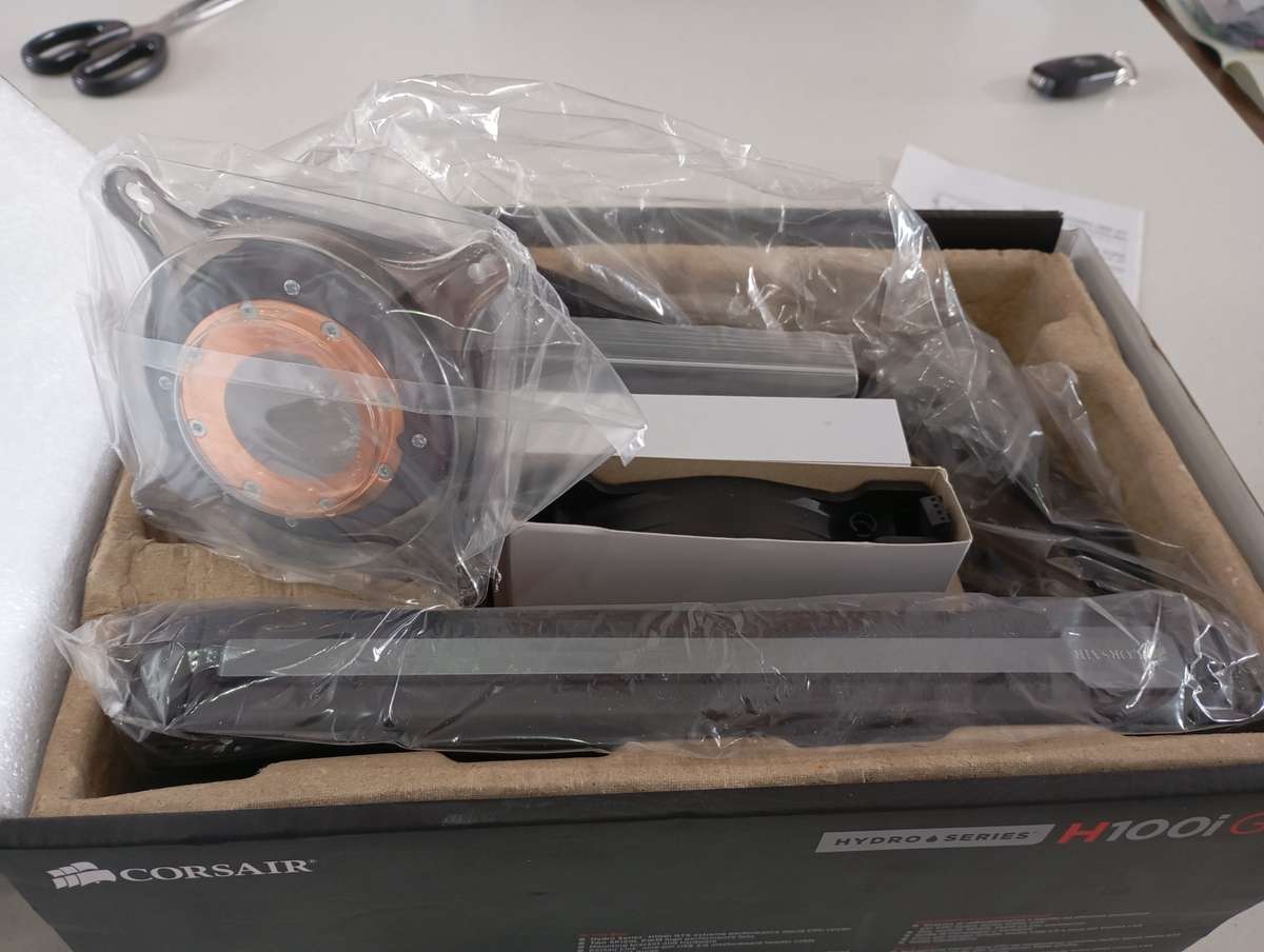 Corsair H100i GTX Liquid CPU Cooler