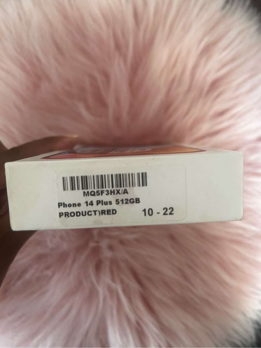 Red iPhone 14 Plus - 512GB