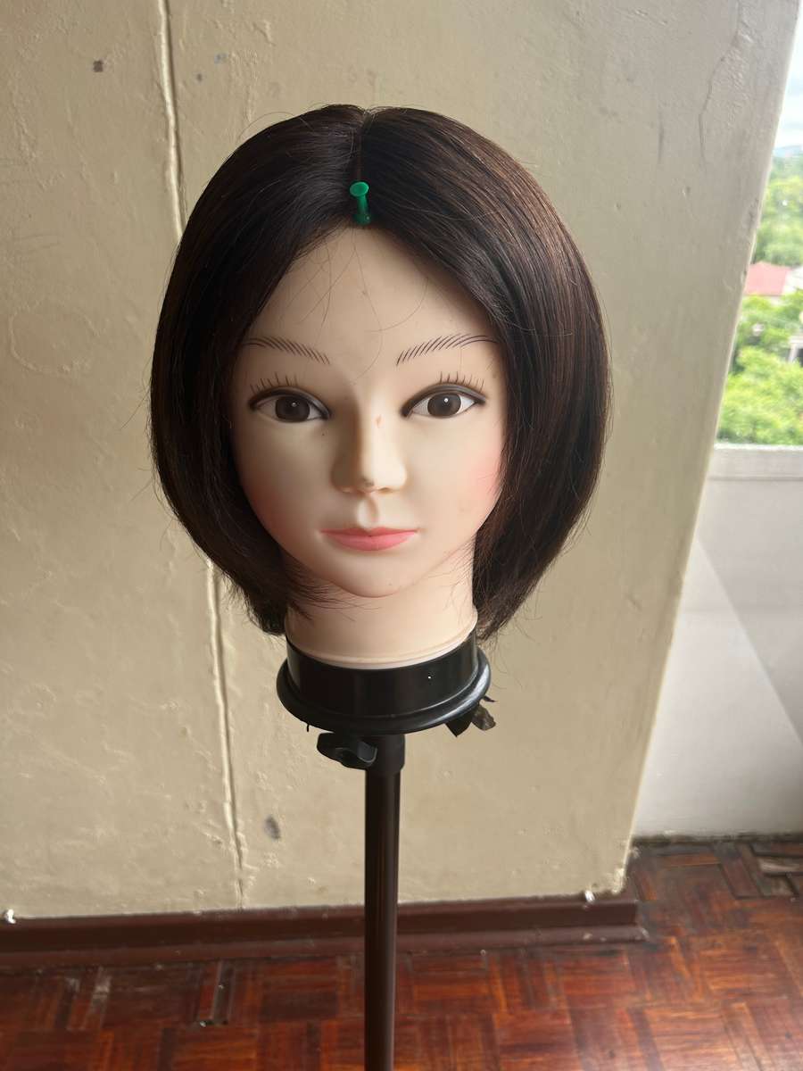 8" HUMAN HAIR 3 PART WIG