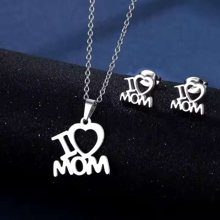 Mother's Day Jewellery Set Silver