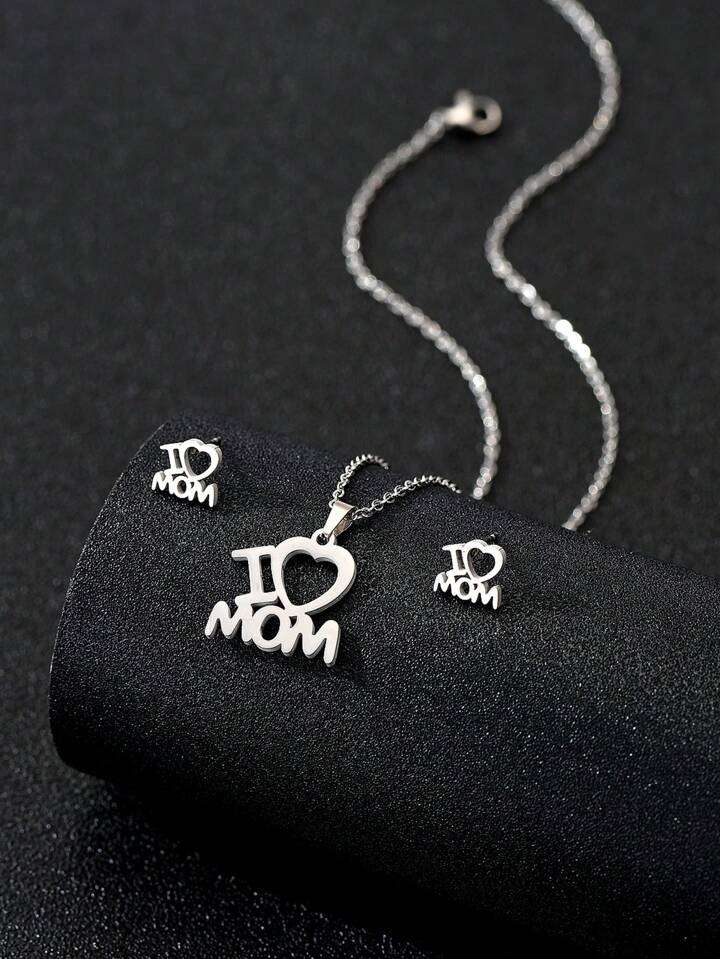 Mother's Day Jewellery Set Silver