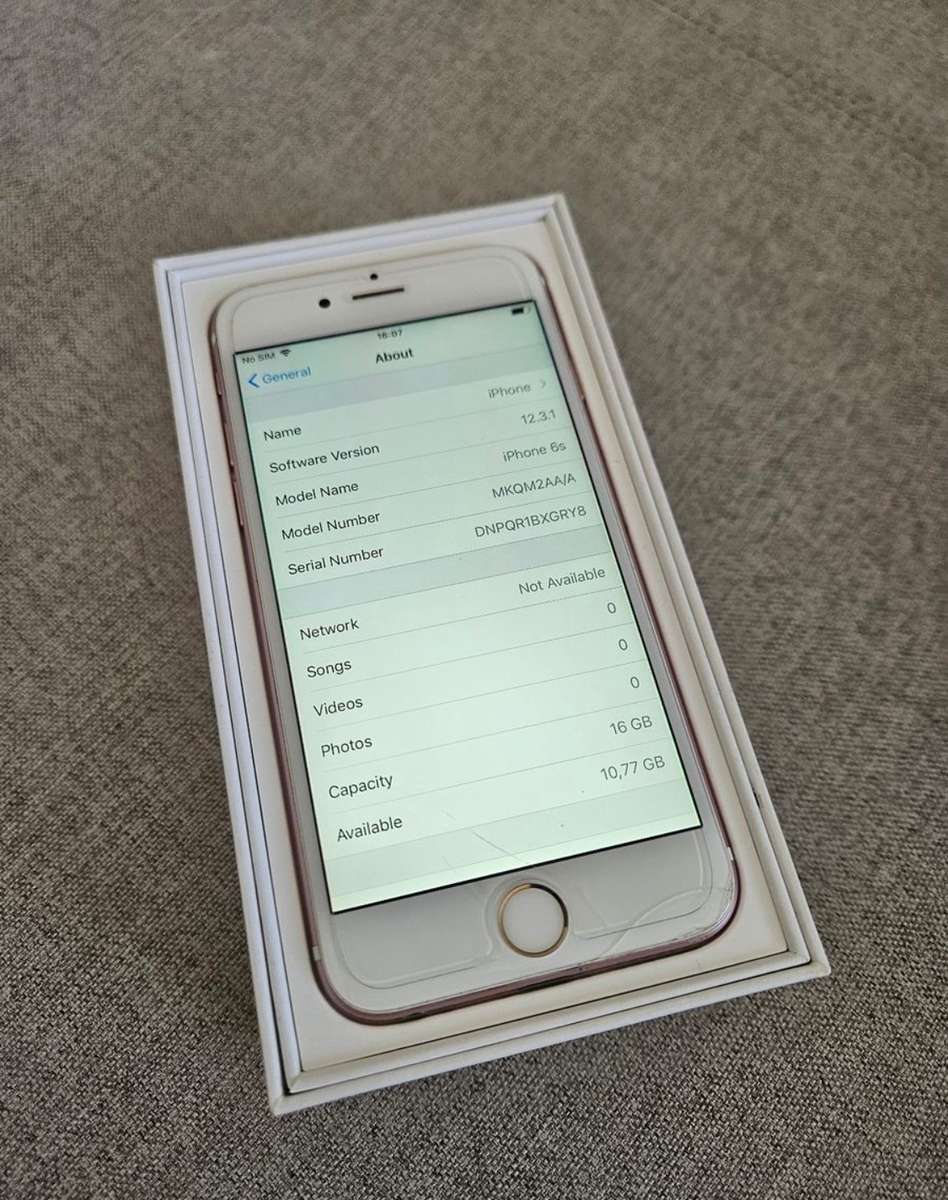 Rose Gold iPhone 6s