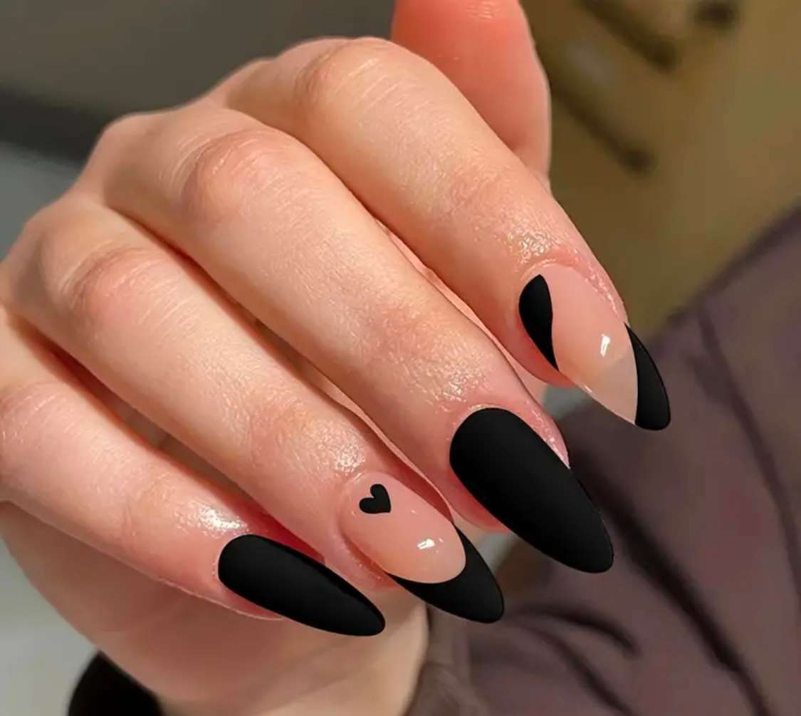 24-Piece Almond Shaped Press-On Nails Set