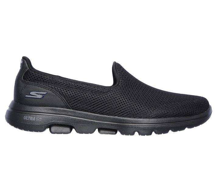 Skechers Women's GOwalk 5 Black Slip On Trainers 15901