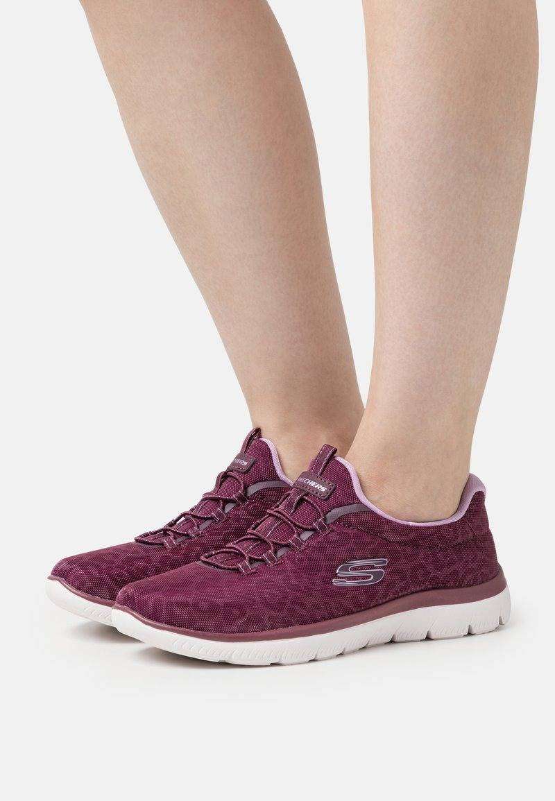 Skechers Women's EMPIRE NIGHT BLOOM Burgundy 12816/BURG