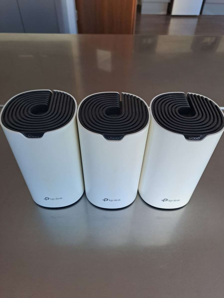 Deco S4 (3-pack) AC1200 Whole Home Mesh Wi-Fi System