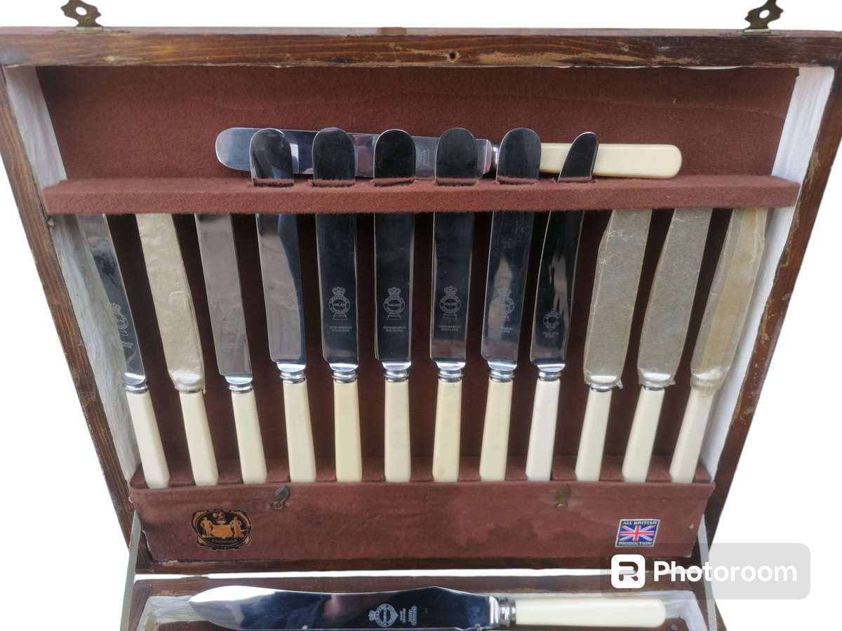 49 Piece All British Sheffield Cutlery Set