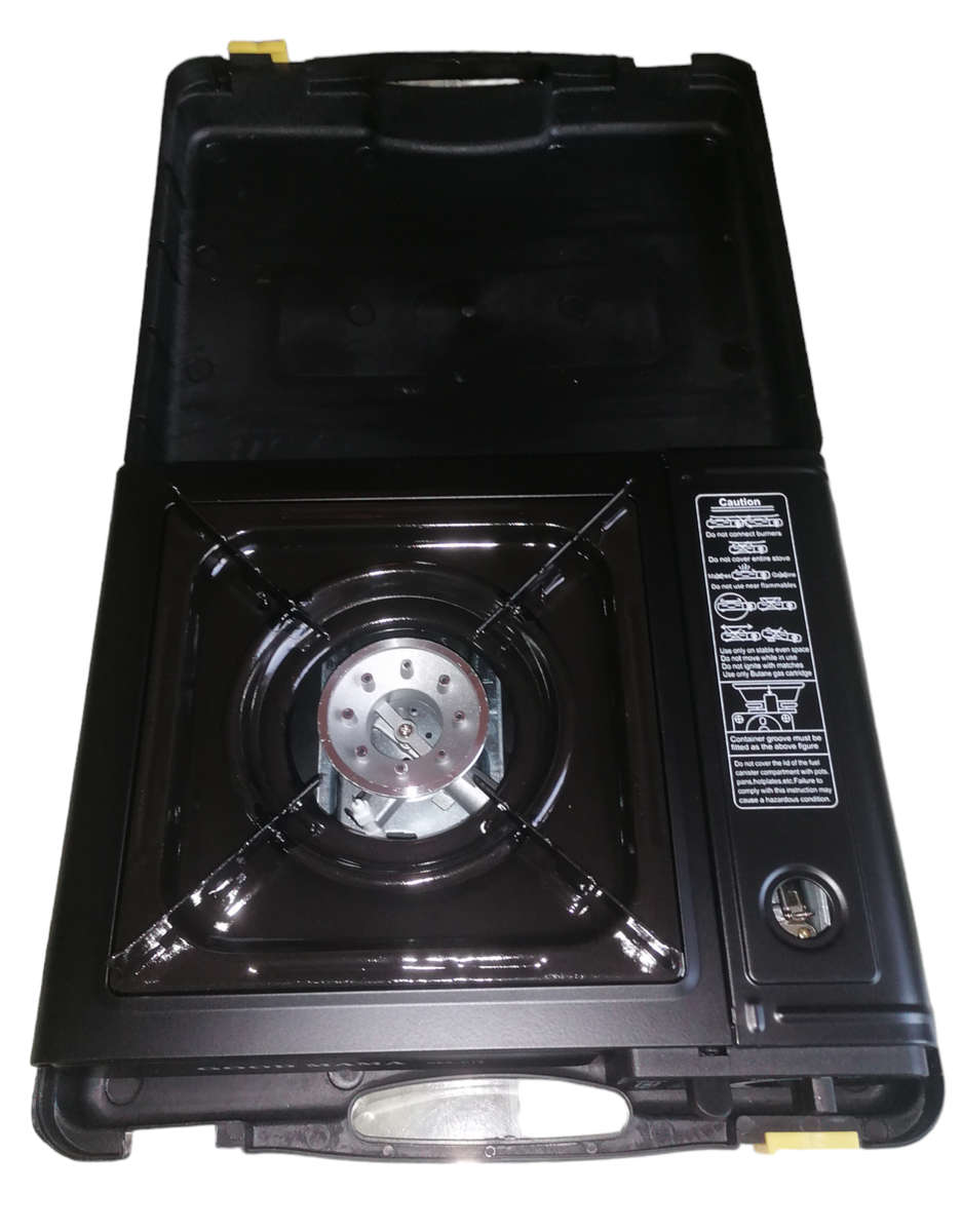 Portable Gas Stove + 2 Refills & Carry Case